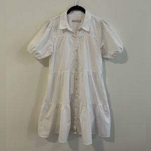 A&F Poplin Tier Dress